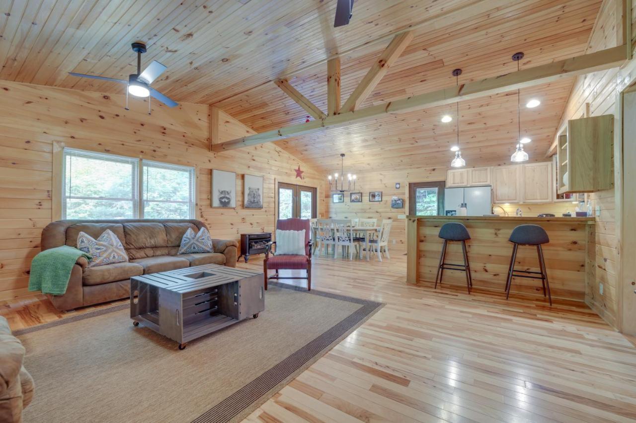 فيلا Brysons Hidden Valley Ranch - Quiet Nc Cabin! مدينة كليرمونت المظهر الخارجي الصورة