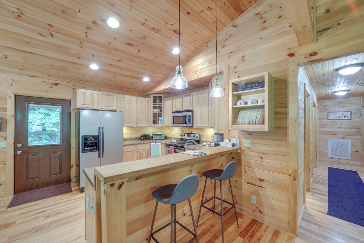 فيلا Brysons Hidden Valley Ranch - Quiet Nc Cabin! مدينة كليرمونت المظهر الخارجي الصورة