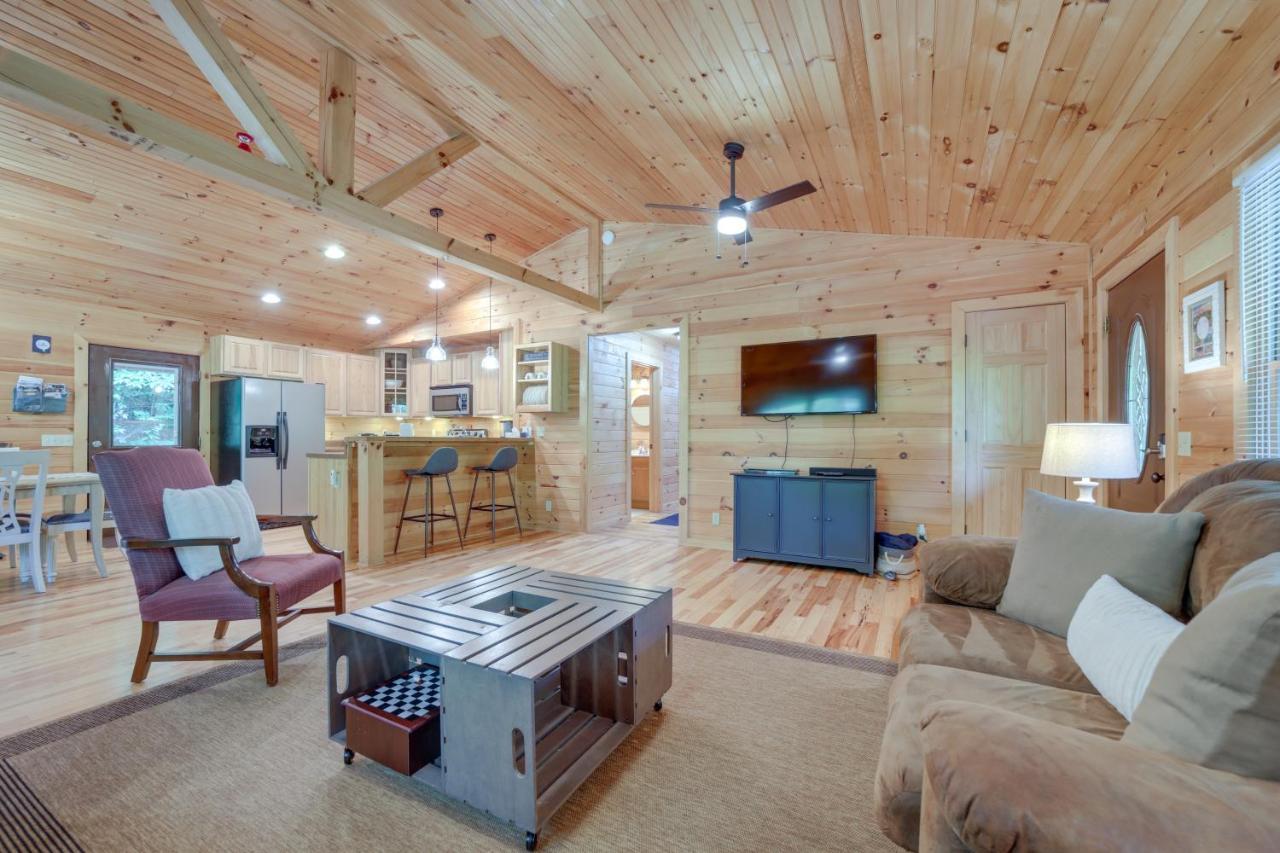 فيلا Brysons Hidden Valley Ranch - Quiet Nc Cabin! مدينة كليرمونت المظهر الخارجي الصورة