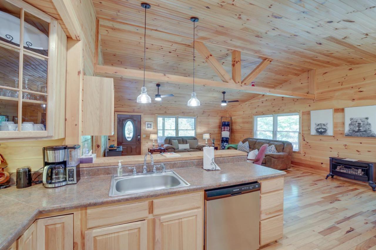 فيلا Brysons Hidden Valley Ranch - Quiet Nc Cabin! مدينة كليرمونت المظهر الخارجي الصورة